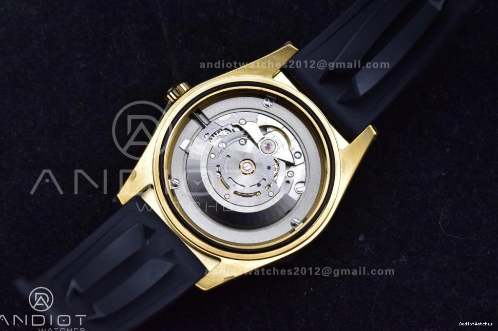 Edition Strap Black Durable 1098 (Gain Weight) YG Oysterflex Sky-Dweller Best 336238 on A23J ZF 1:1 Dial 0101